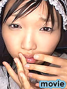 Japanese gothic bukkake cosplay